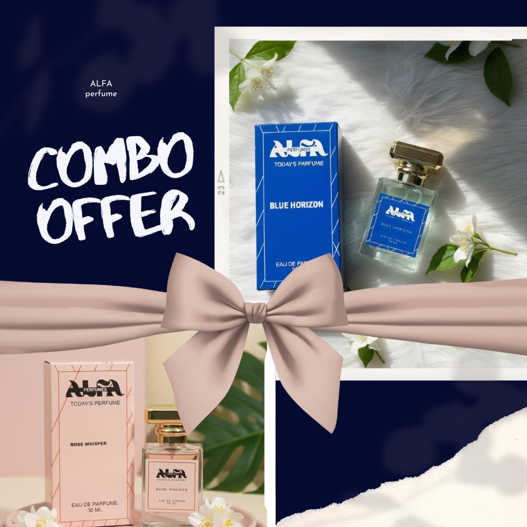 combo 2 2 Perfumes Combo Offer 2 | Alfa Luxury Perfume 30 ml Men & Women - Image 1